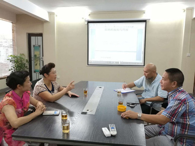 梁麗娟到旅游招商項目投資企業開展項目調研